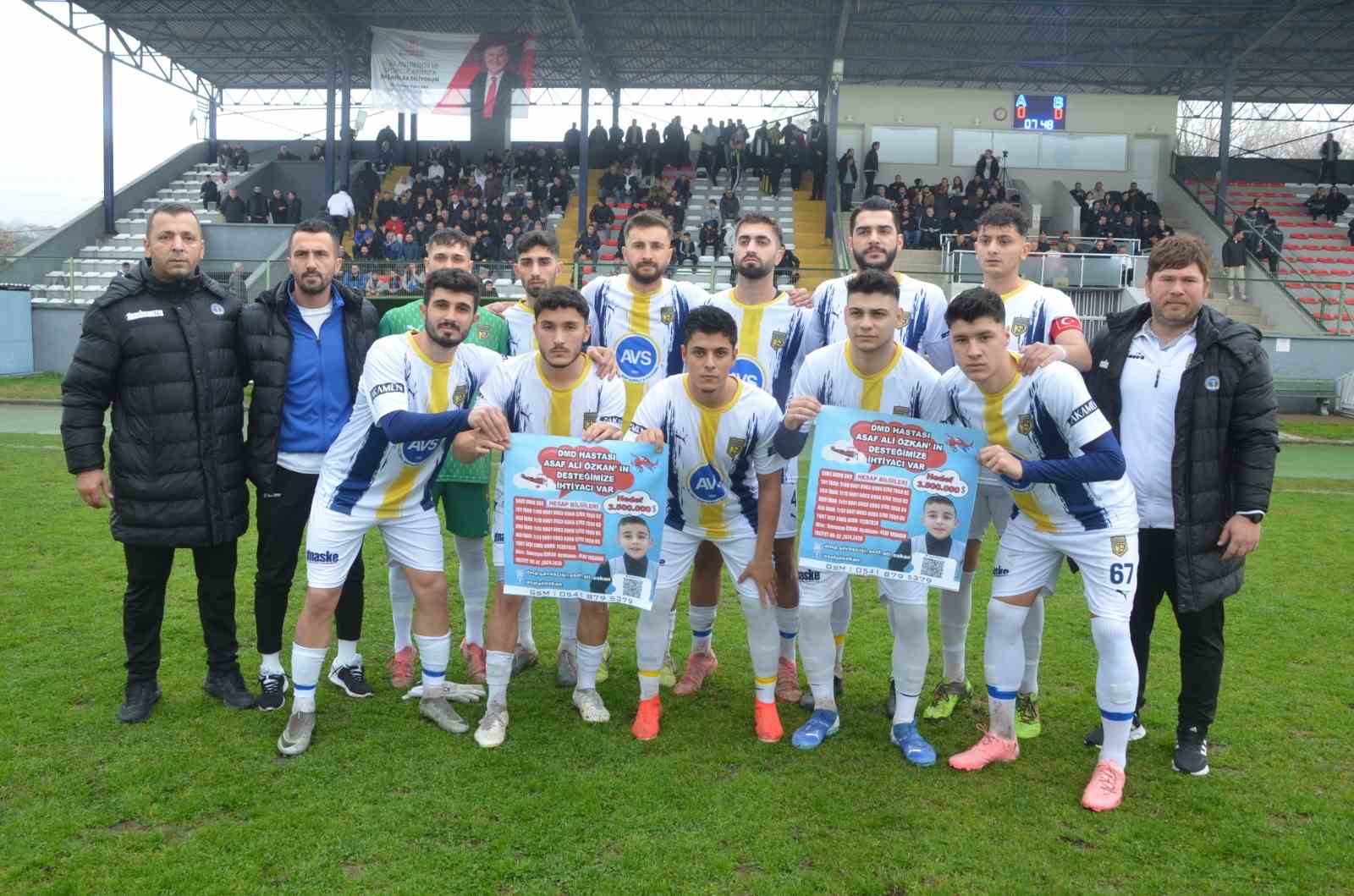 Çaycumaspor galibiyeti Asaf Ali Özkan’a hediye etti
