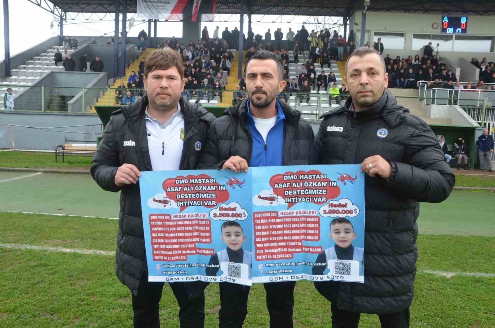 Çaycumaspor galibiyeti Asaf Ali Özkan’a hediye etti
