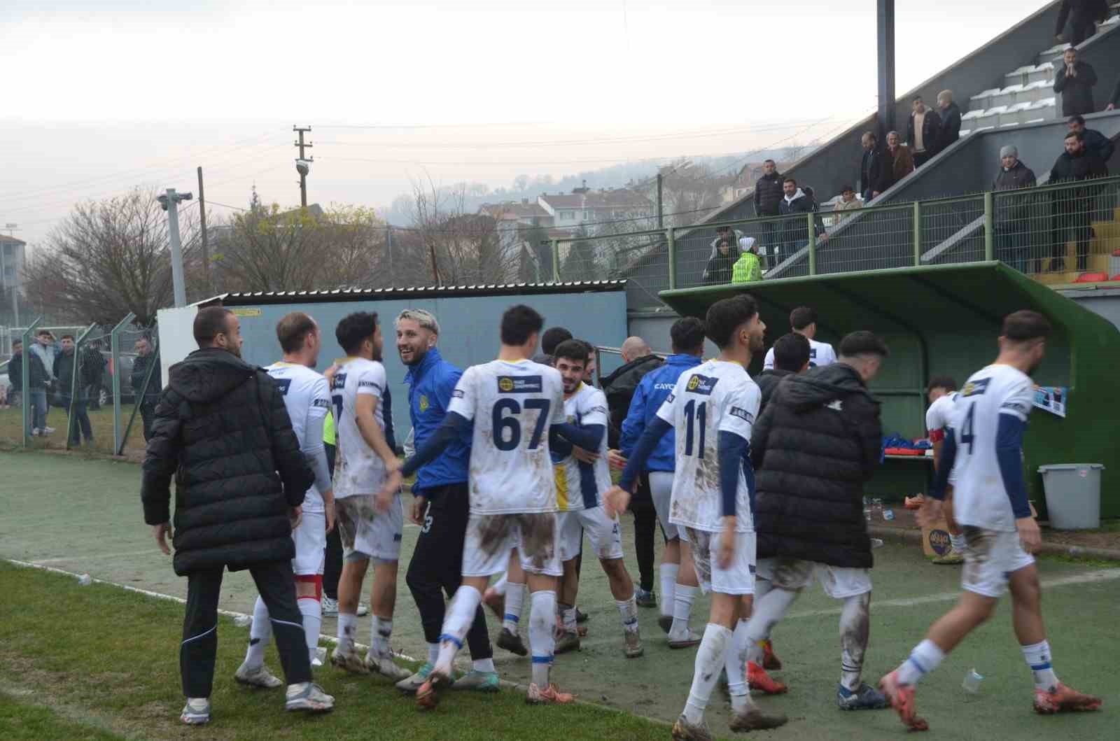 Çaycumaspor galibiyeti Asaf Ali Özkan’a hediye etti
