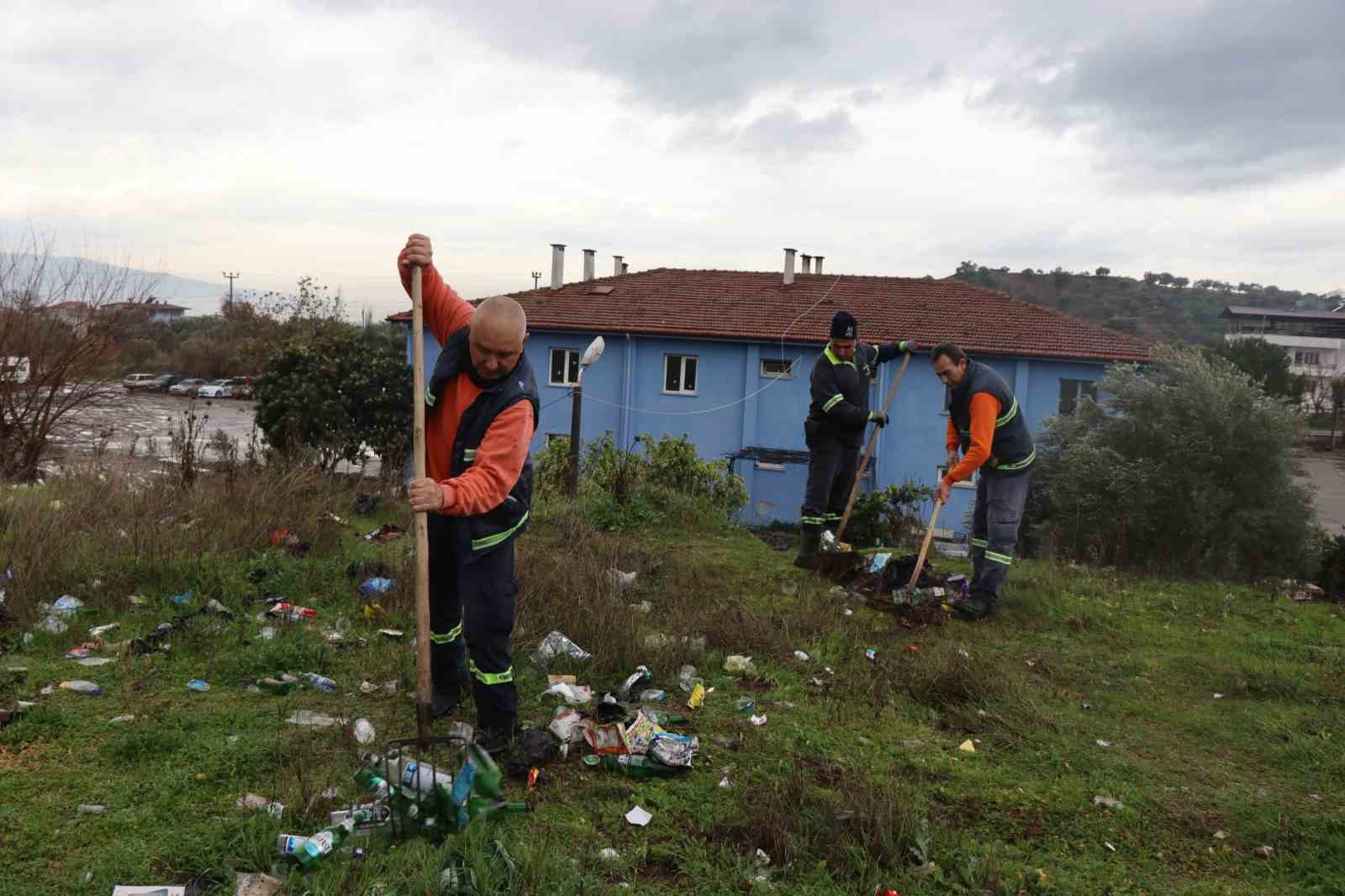 Nazilli Belediyesi’nden Bozyurt Mahallesi’nde temizlik seferberliği
