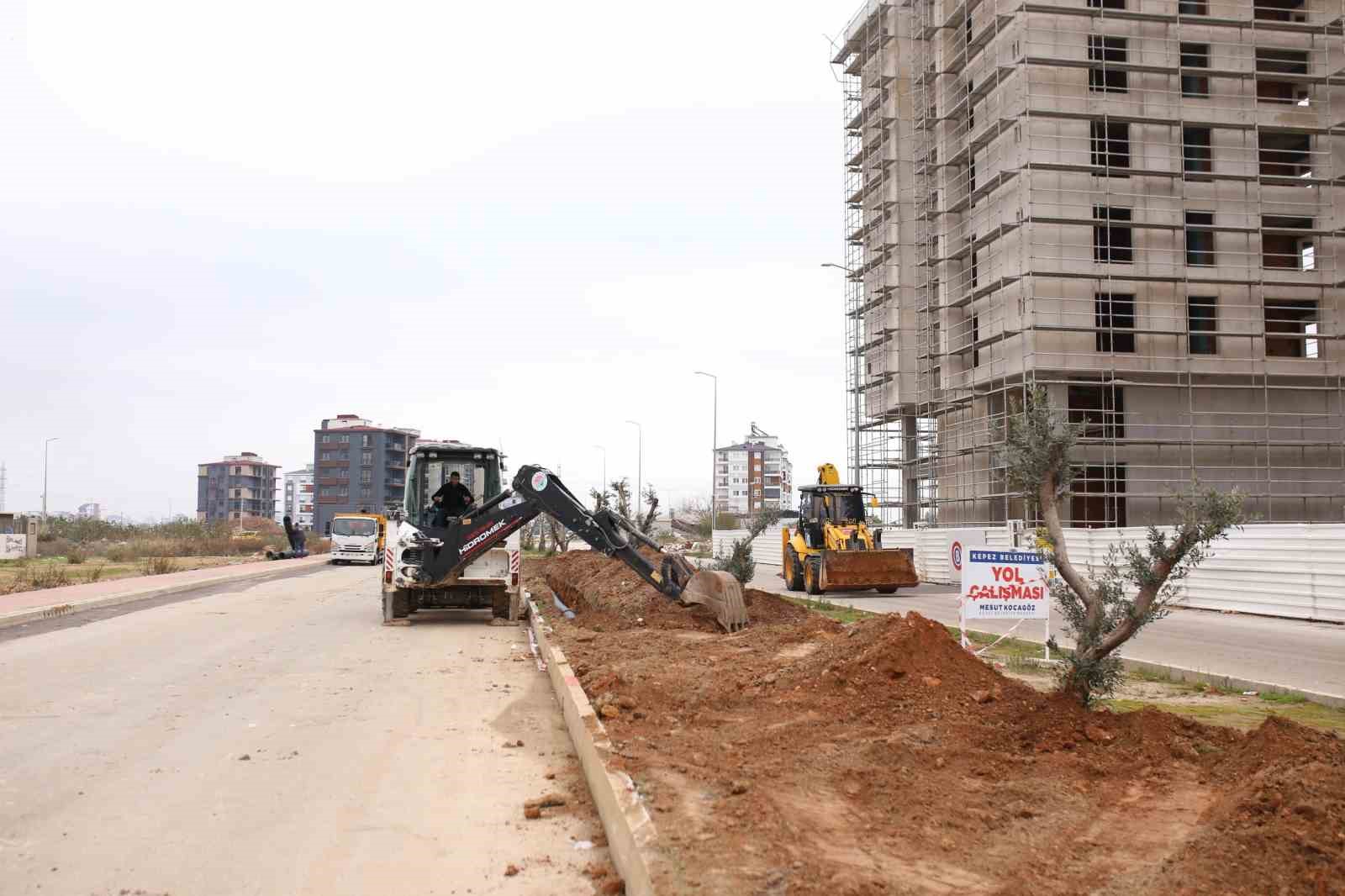 Kepez’in yağmur suyu altyapısı güçleniyor
