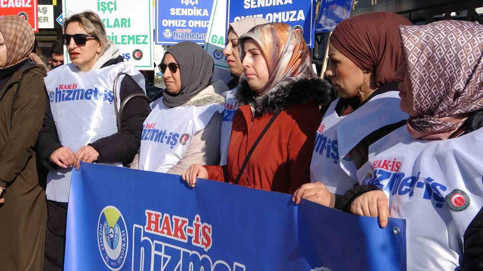 Kadın Komite Başkanı Ayhan’dan işten çıkarılan işçilere destek
