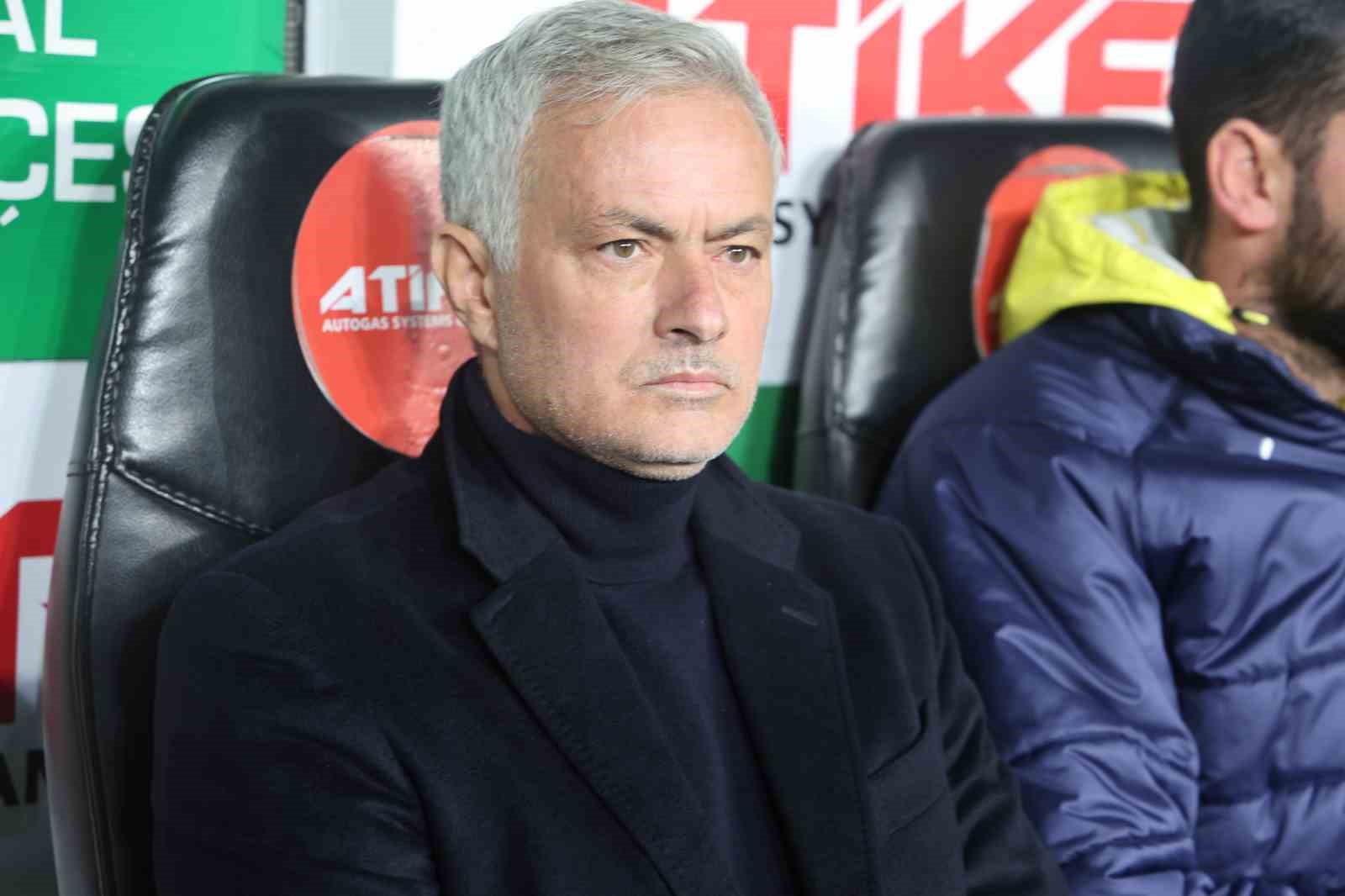 Jose Mourinho’dan Konya’da 6 değişiklik
