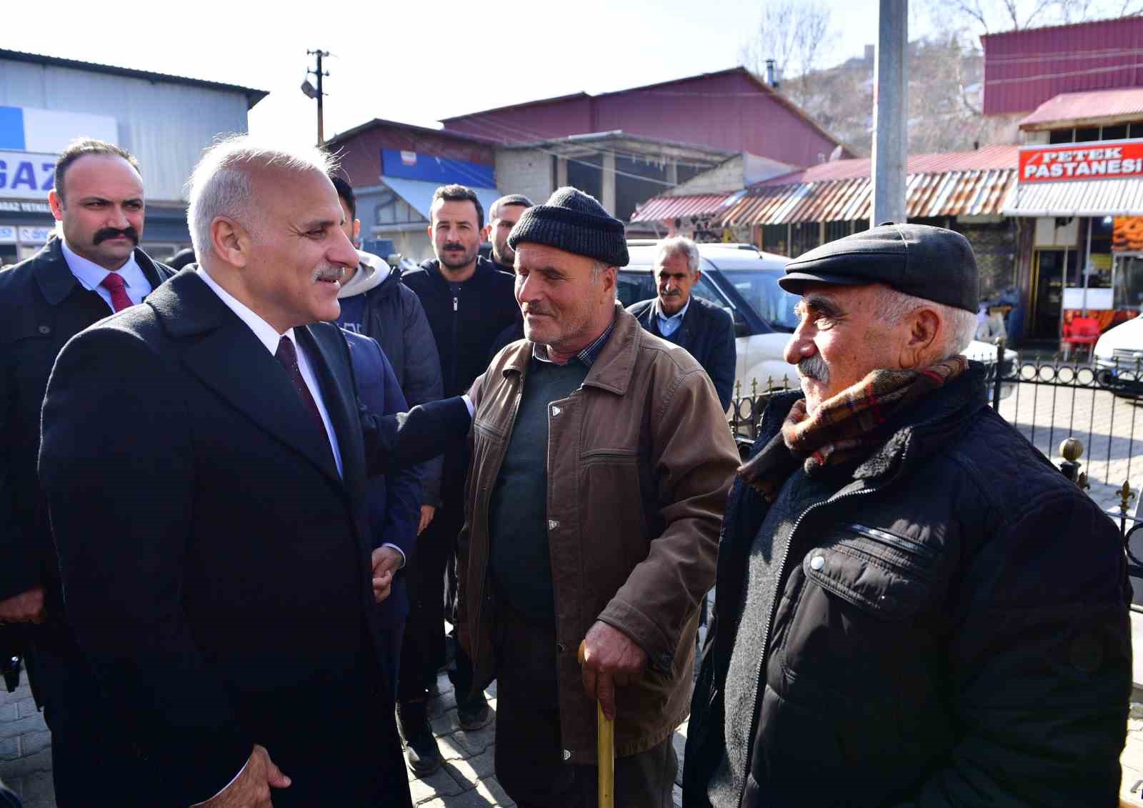 Vali Zorluoğlu, Çüngüş ilçesini ziyaret etti
