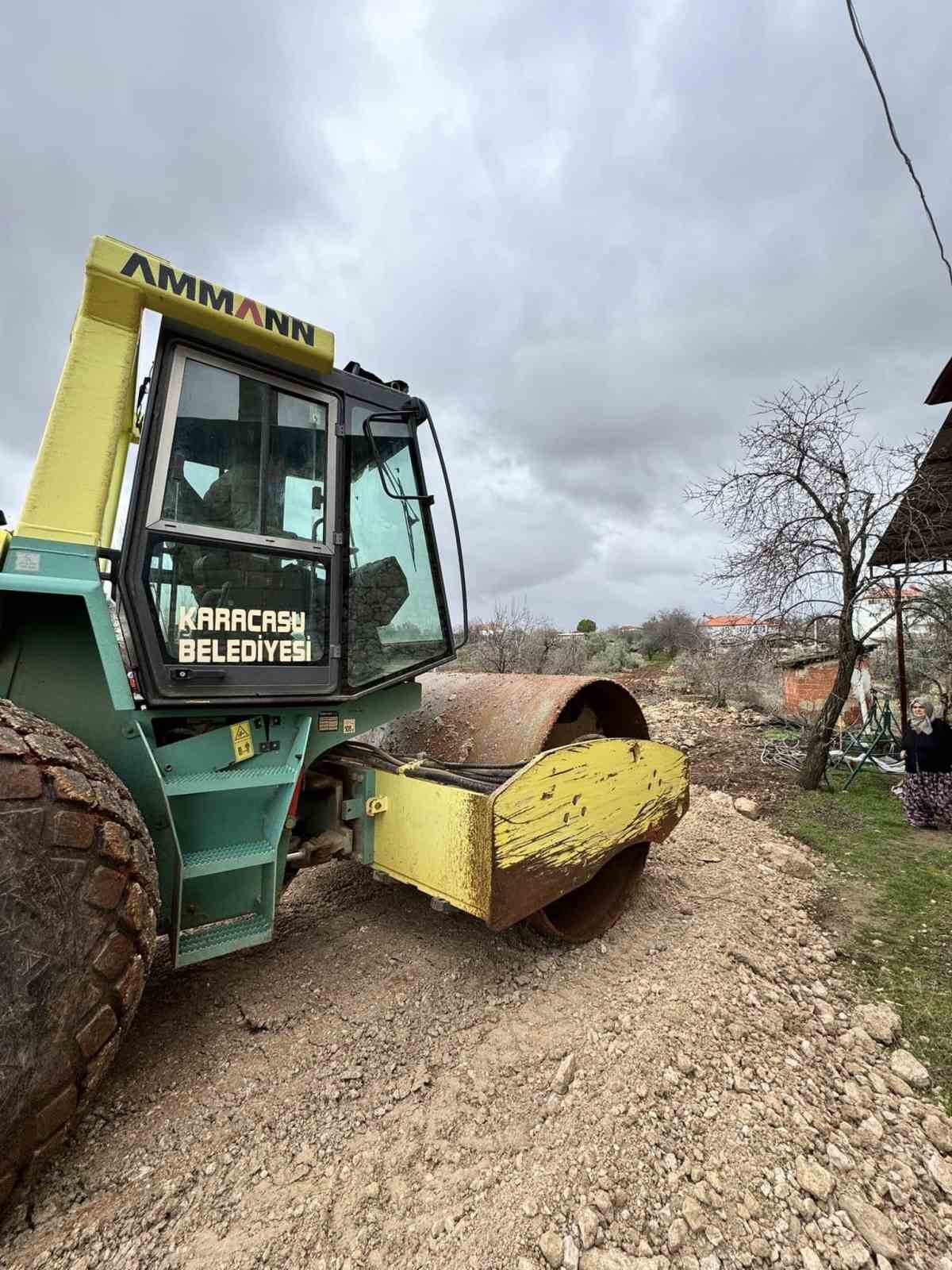 Yaykın Mahallesi’nde yol çalışmaları sürüyor
