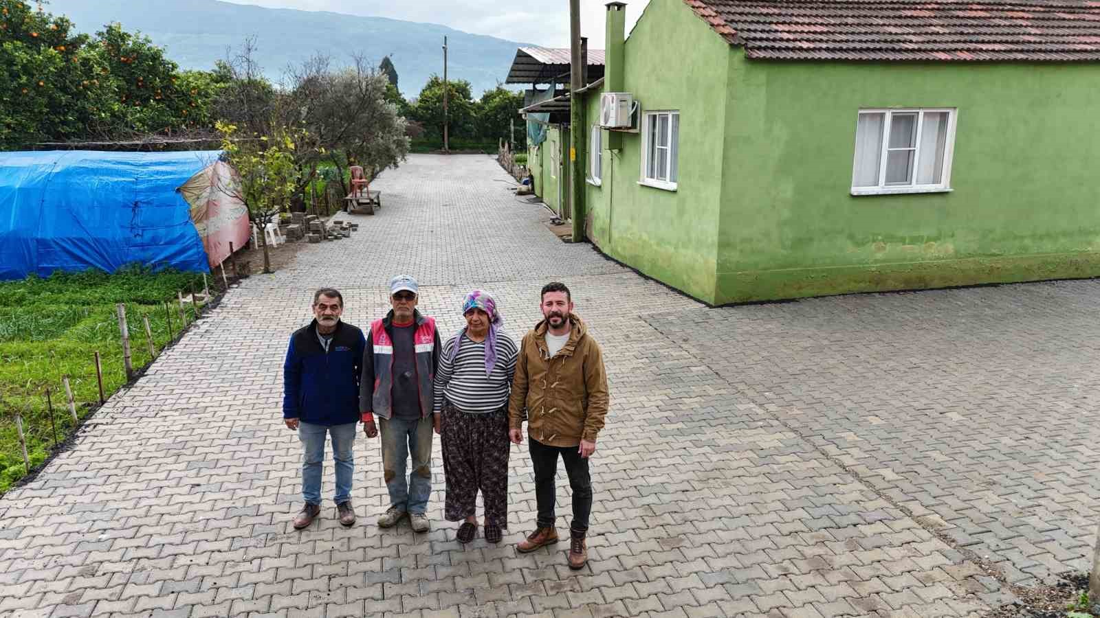 Hamzallı Mahallesi’nin yol sorunu çözüldü
