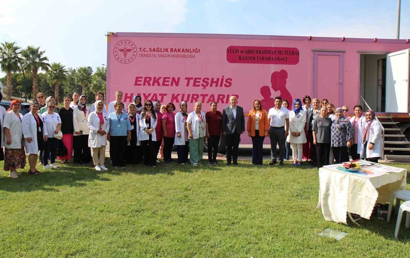 Denizli’de geçen yıl 188 bin kişiye kanser taraması yapıldı
