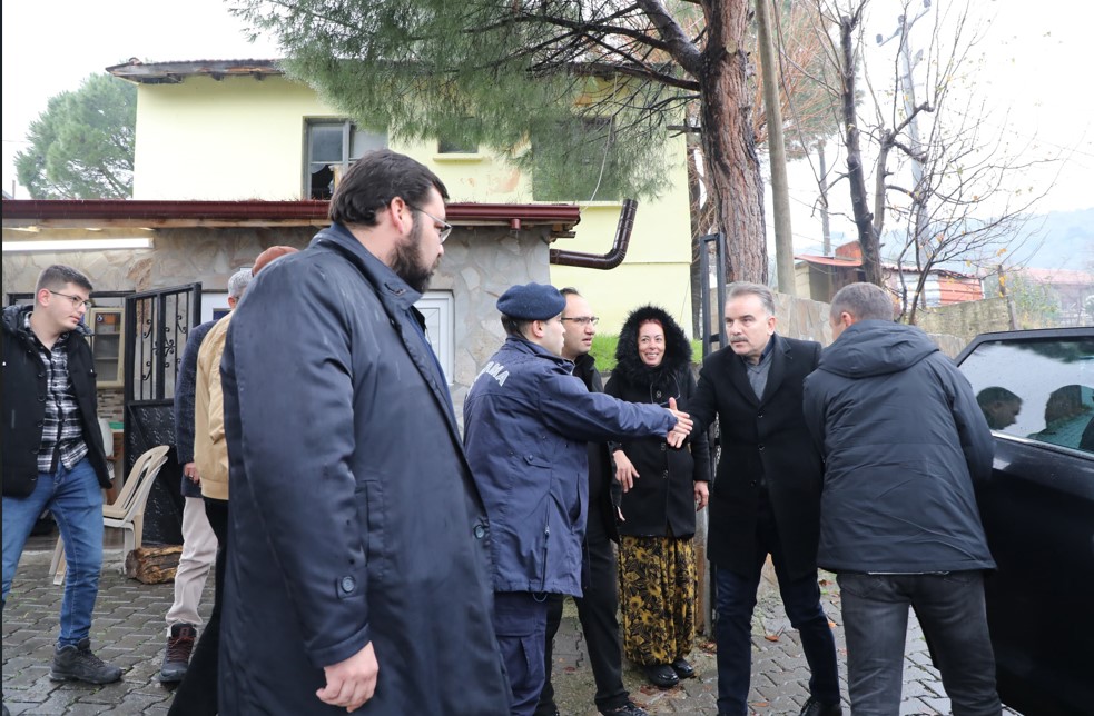 Kaymakam Odabaş,  şehit Ali Çakır’ın hayır yemeğine katıldı
