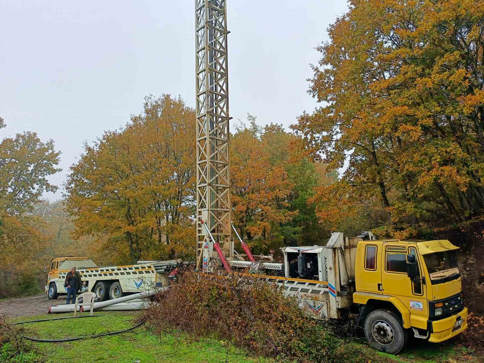 Yeşilvadi Mahallesi’ne 160 metre derinlikten yeni su kaynağı
