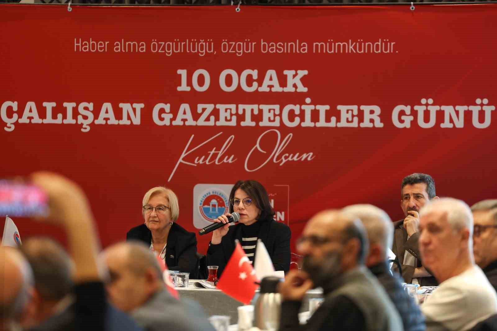 Başkan Köymen, yerel gazetecilerle buluştu
