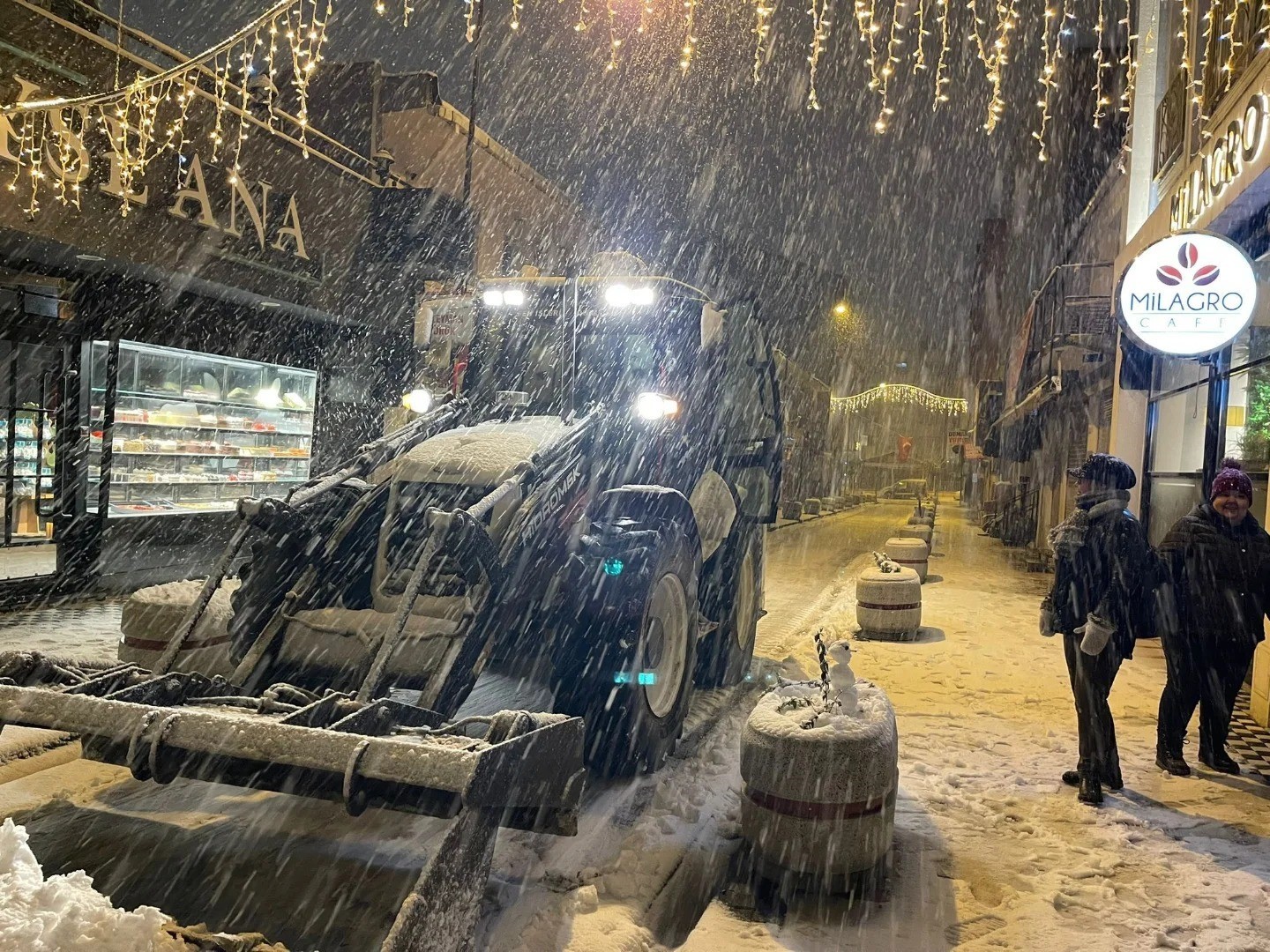 Keşan’da kar temizleme çalışmaları yapıldı
