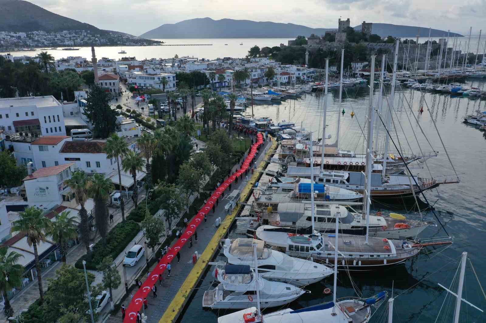 Bodrum’da Sarıkamış Şehitleri yürüyüşü
