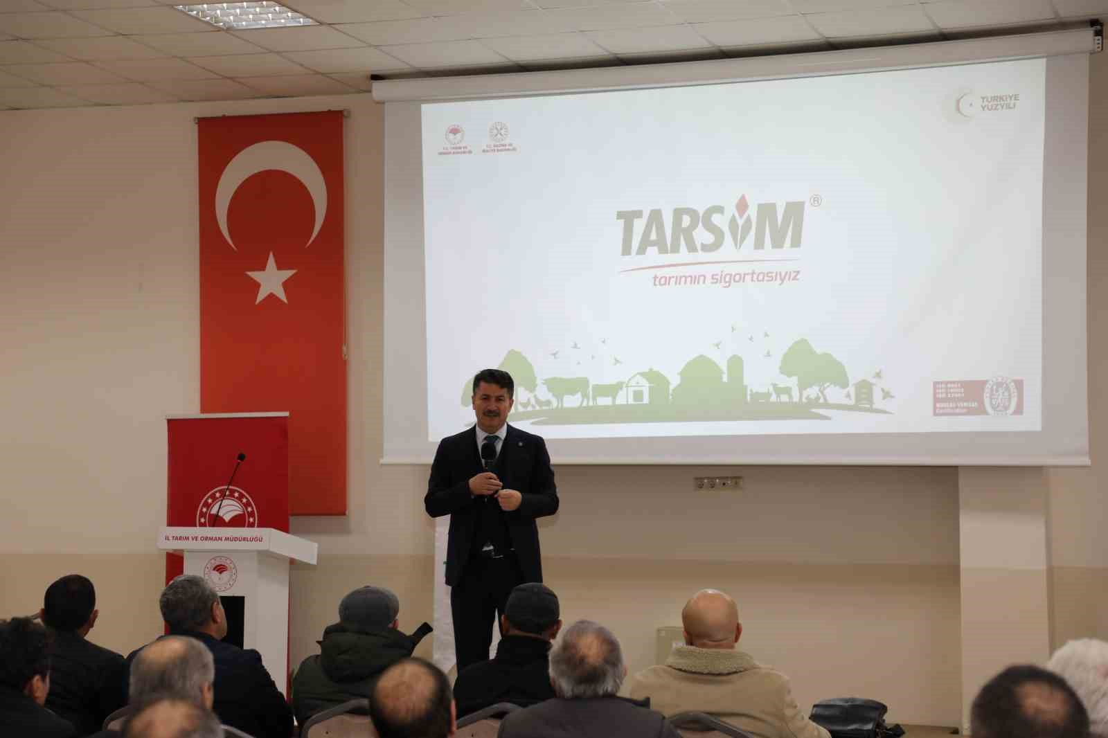 Eskişehir’de TARSİM tanıtım toplantısı yapıldı
