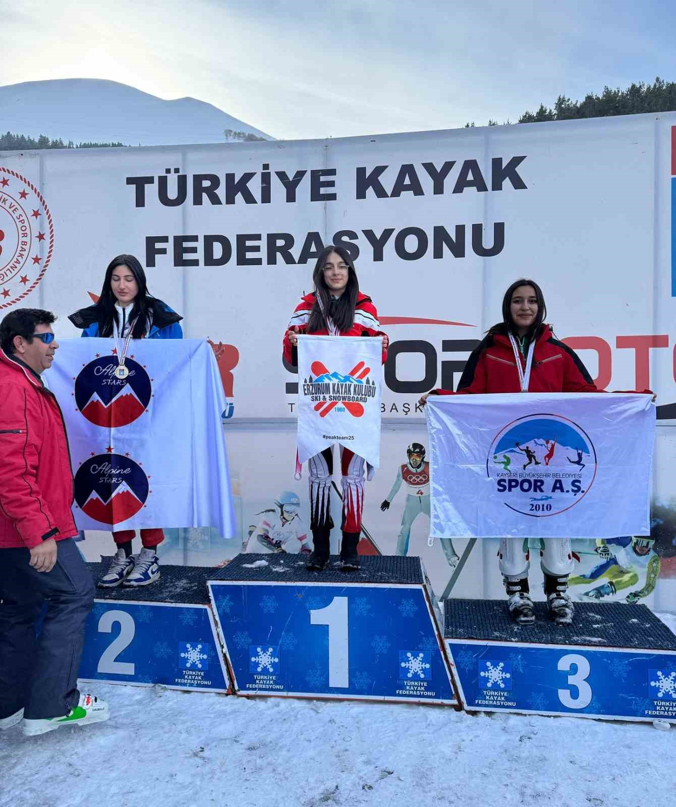 Kayseri Spor A.Ş’den kayakta 6 madalya
