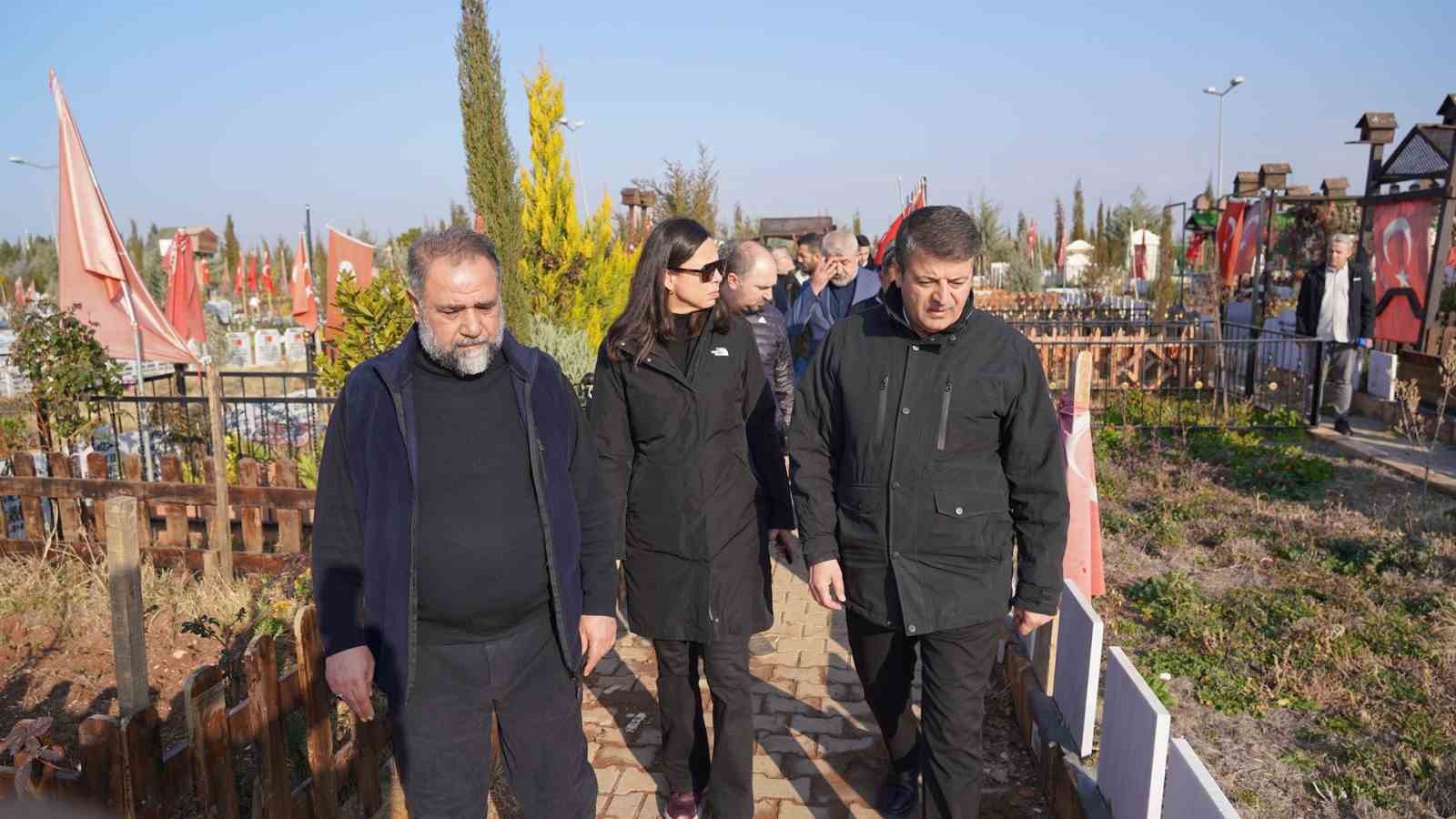 Adıyaman’da deprem şehitliği anıtı için ilk adım atıldı
