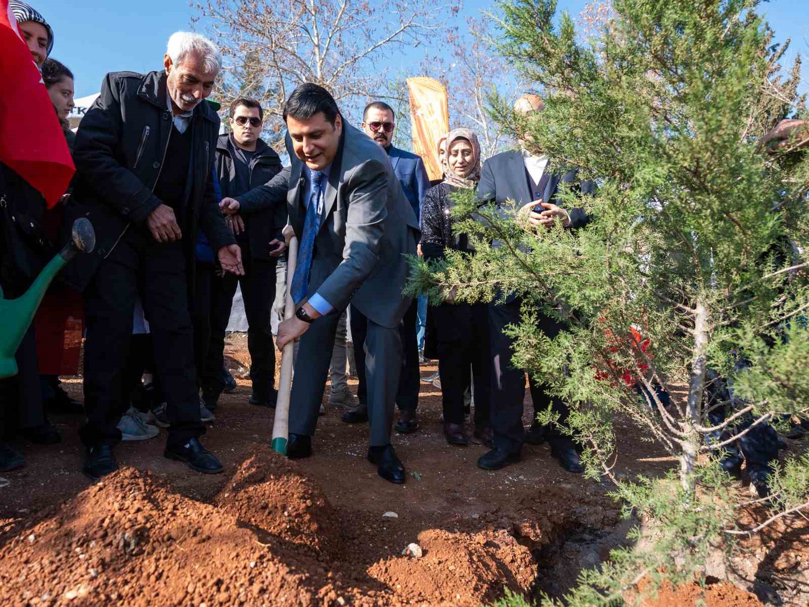 29. Etap Şehitkamil Ormanı Hacıbaba’da oluşturuldu
