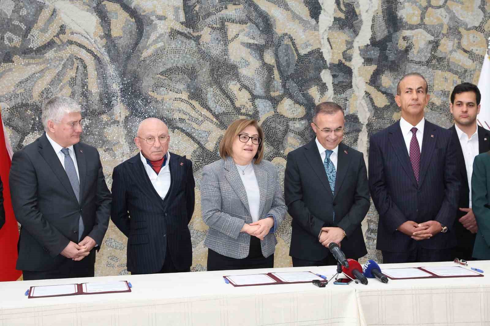 Tarım şehri Gaziantep için imzalar atıldı
