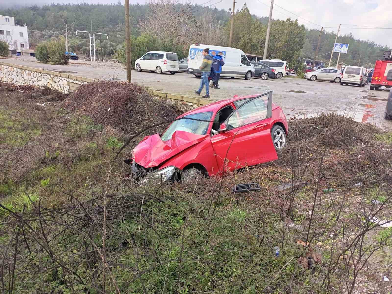 Bodrum’da trafik kazası: 1 ölü, 3 yaralı
