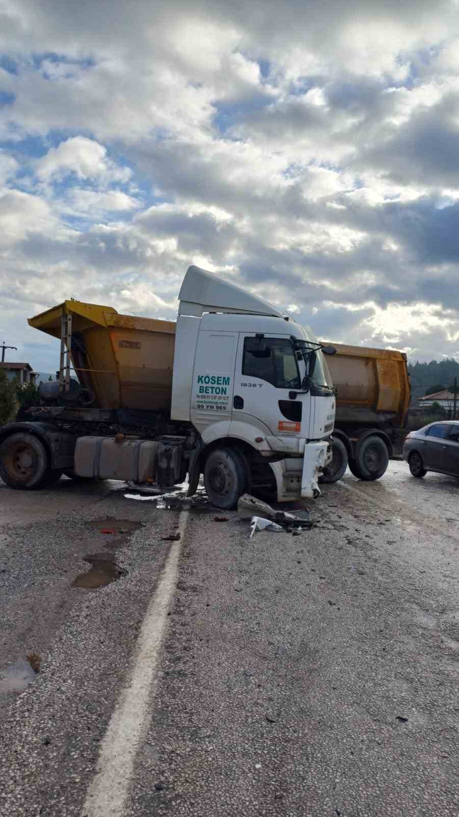 Bodrum’da trafik kazası: 1 ölü, 3 yaralı
