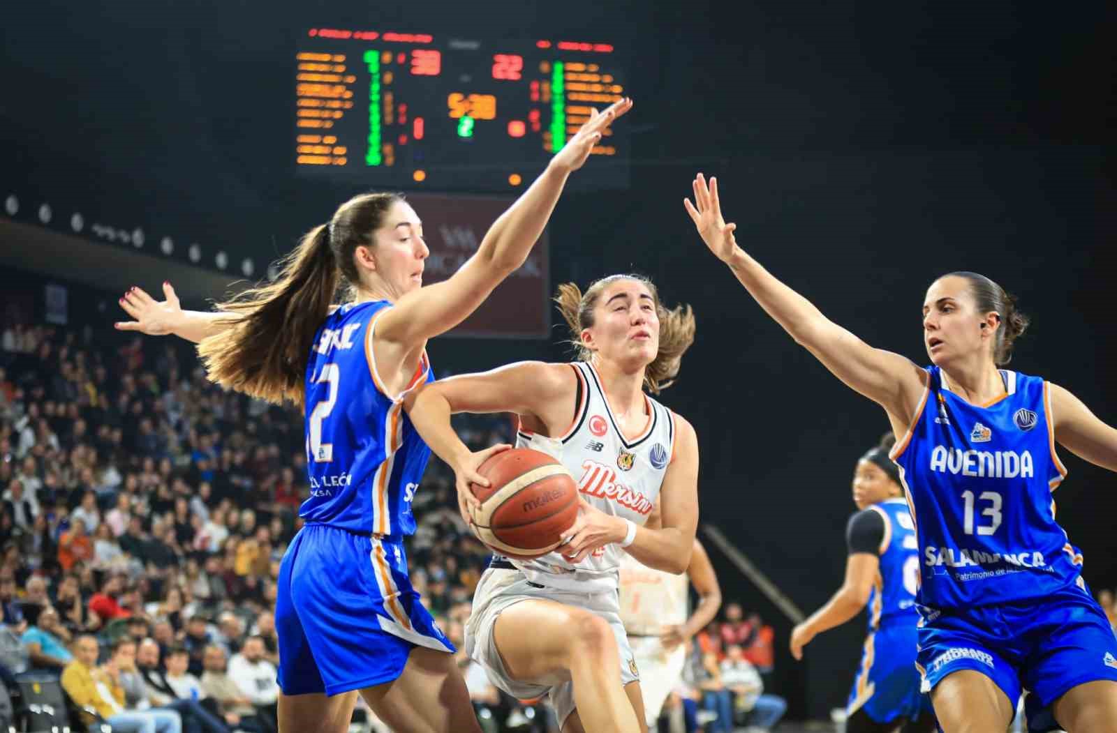 FIBA Kadınlar Euroleague: ÇBK Mersin: 79 - Avenida: 62
