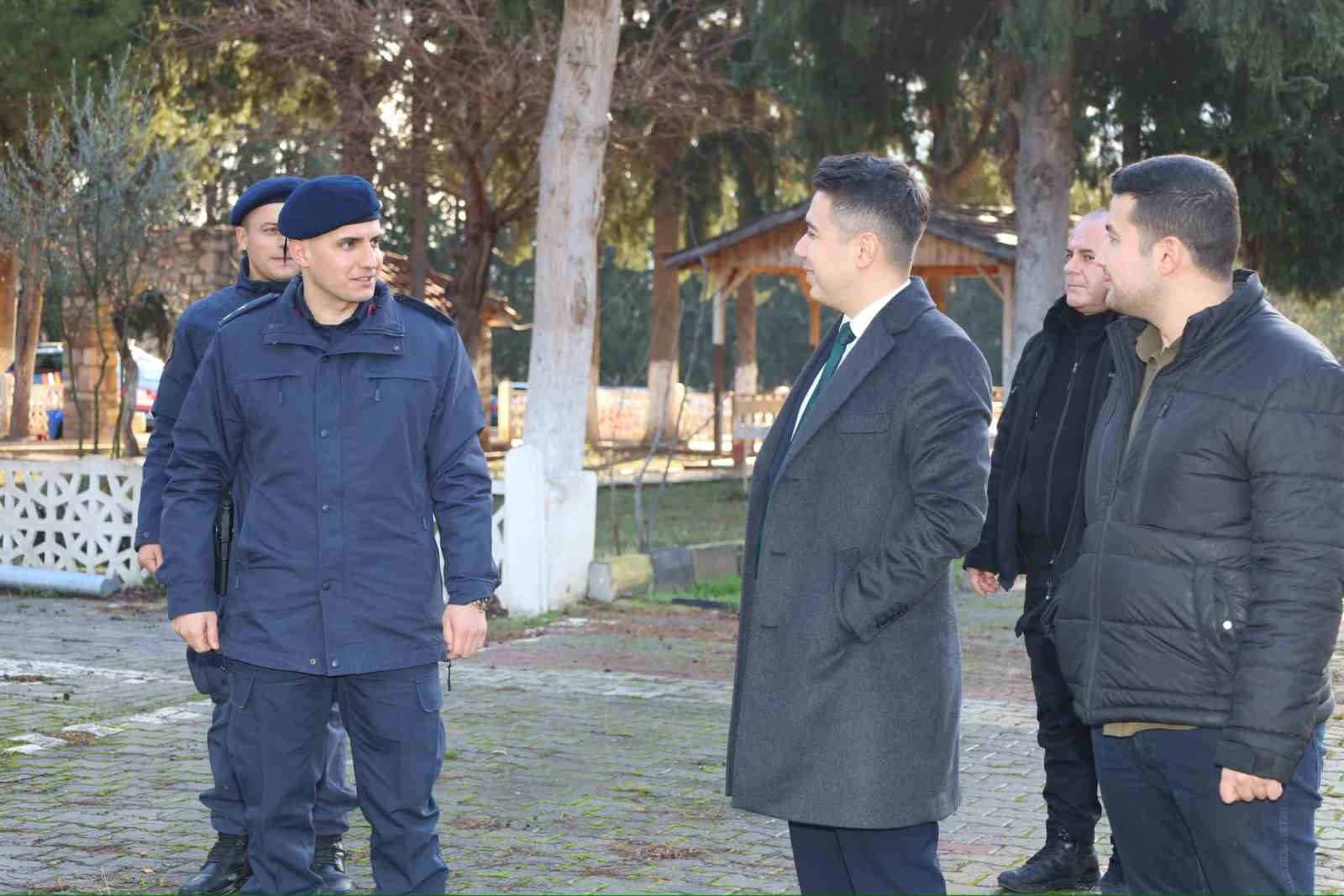 Kaymakam Gündoğdu jandarma personeli ile bir araya geldi
