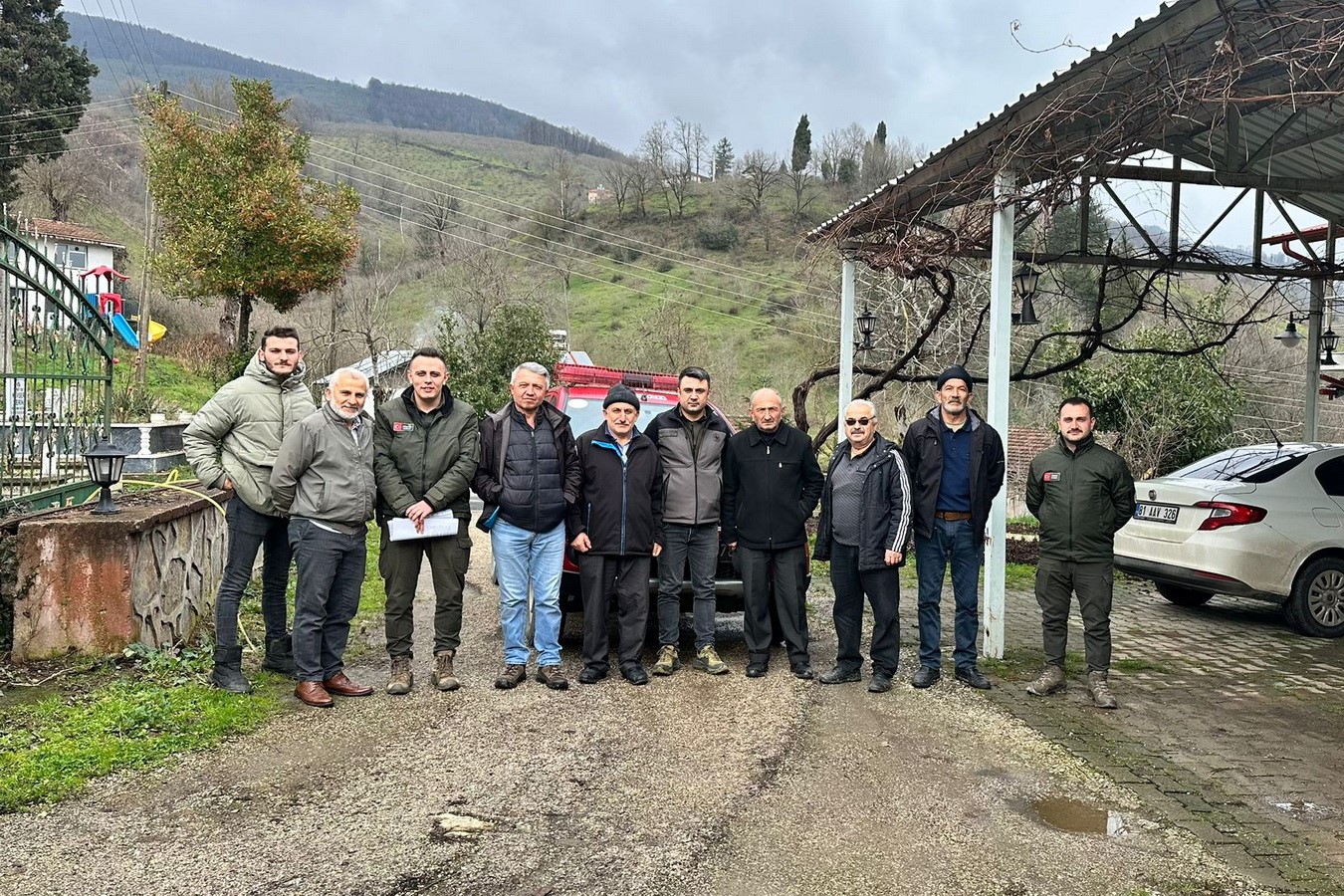 Orman köylüsüne yangınları önleme eğitimi verildi
