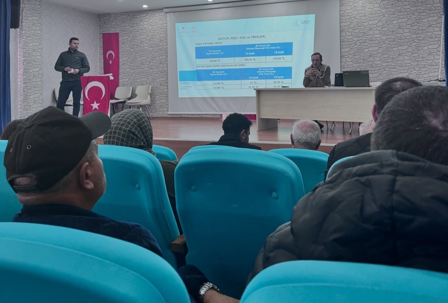 Aydıntepe ve Demirözü çiftçileri bilgilendirilmeye devam ediyor
