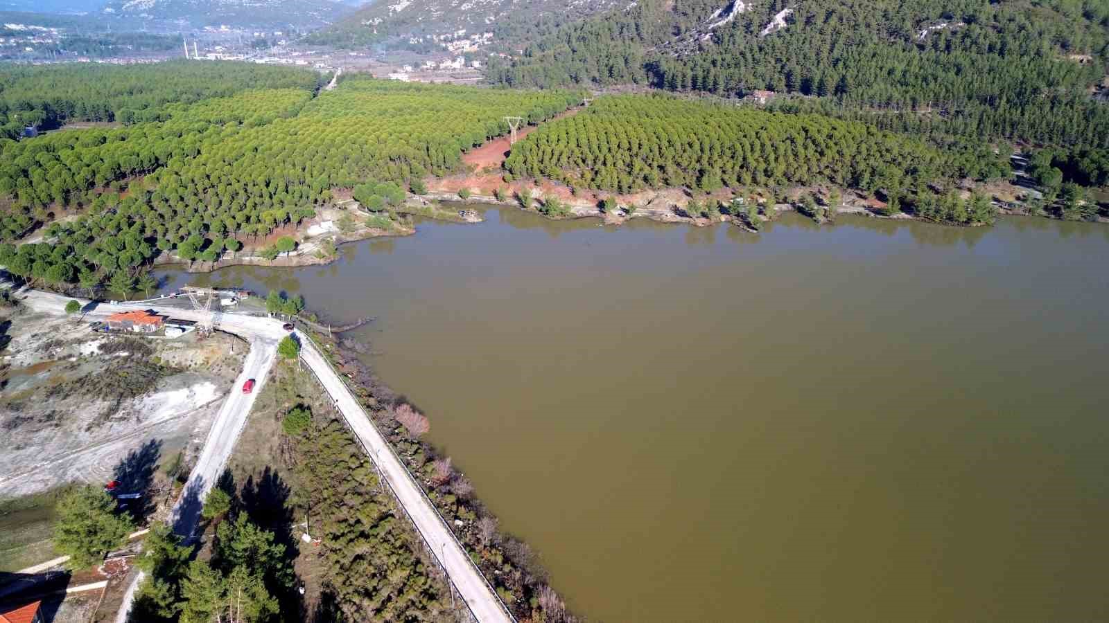 Muğla’da yağışlar Ula Göleti’ni yeniden canlandırdı
