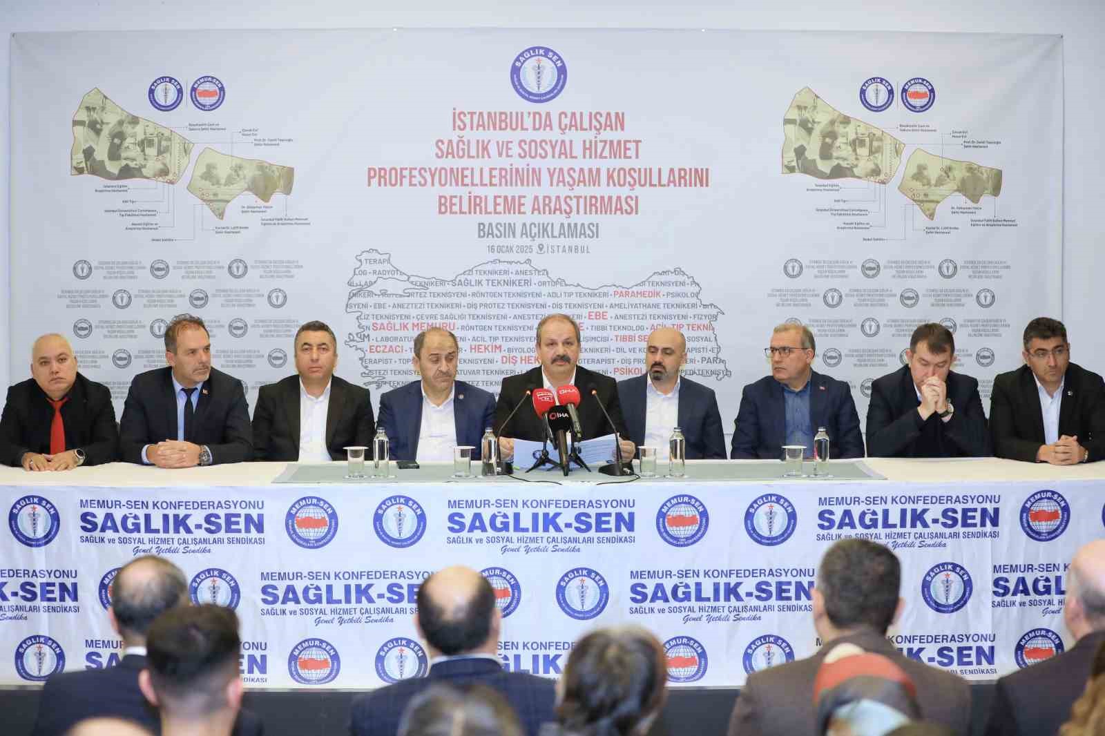 Sağlık-Sen açıkladı: “Sağlık çalışanlarının yüzde 87’si İstanbul’da çalışmak istemiyor”
