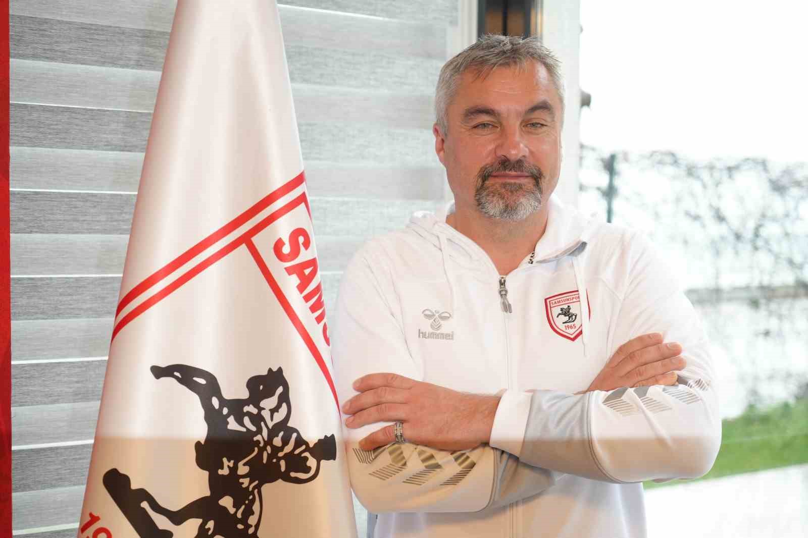 Thomas Reis: “Samsunspor tarihinin en iyi sezonlarından bir tanesini yaşamak istiyoruz”
