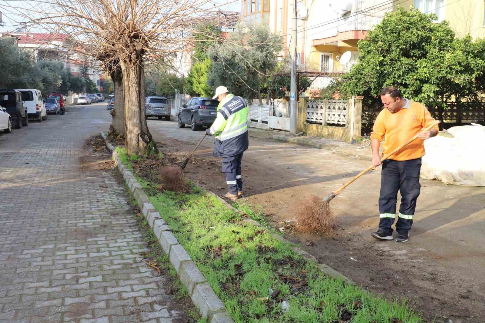 Nazilli’de temizlik seferberliği sürüyor
