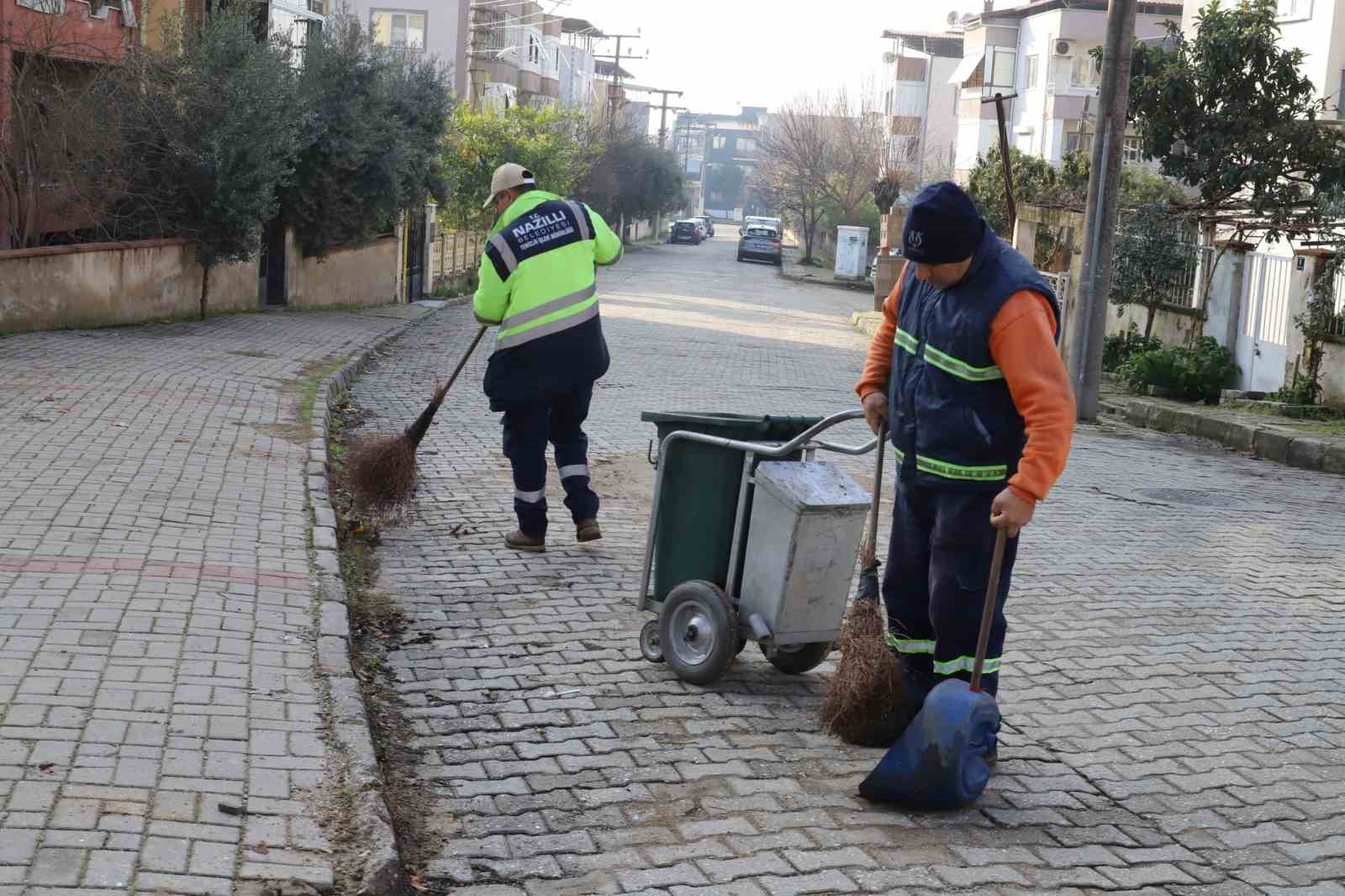 Nazilli’de temizlik seferberliği sürüyor
