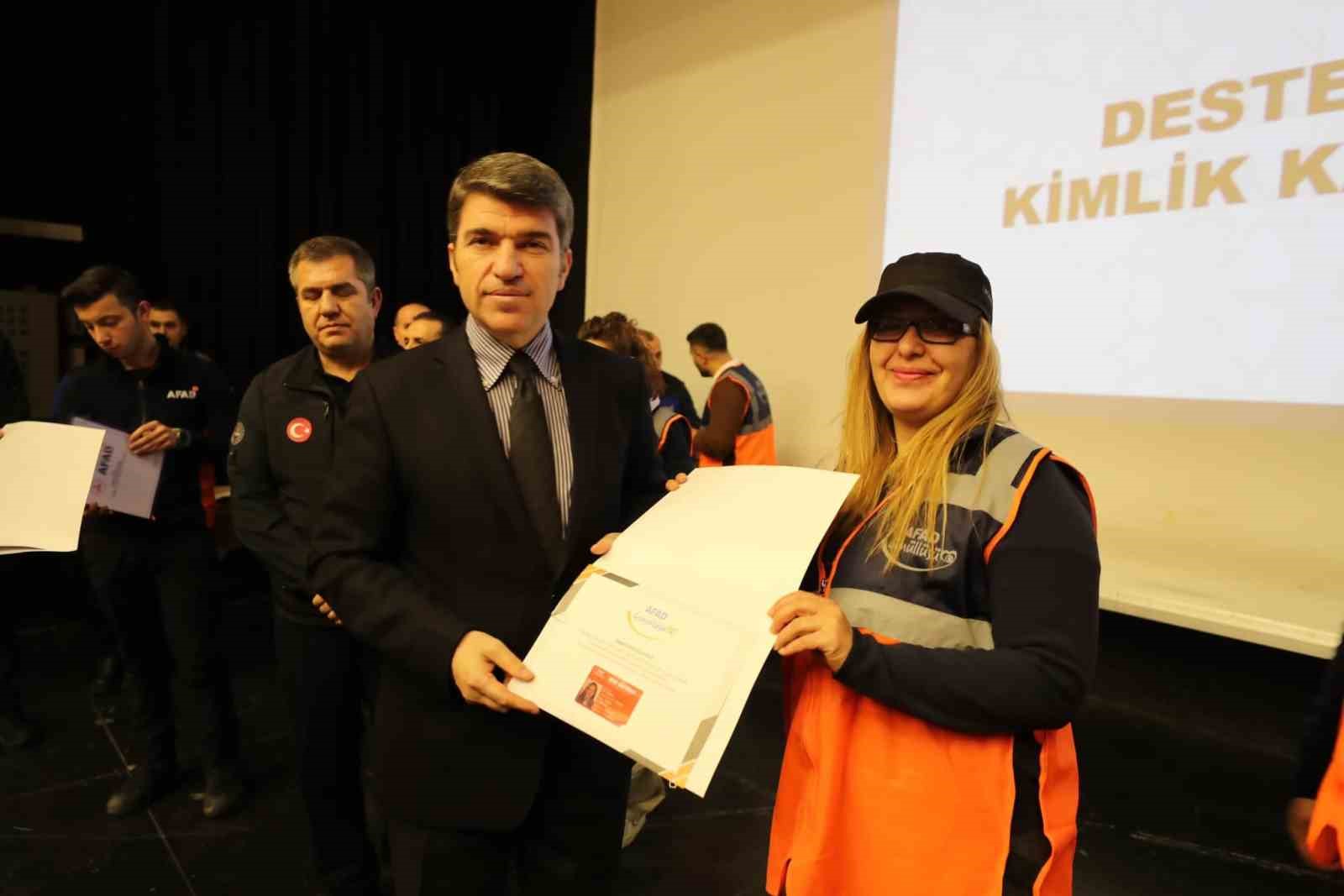 Amasya’da destek AFAD gönüllüsü sayısı bin132’ye ulaştı
