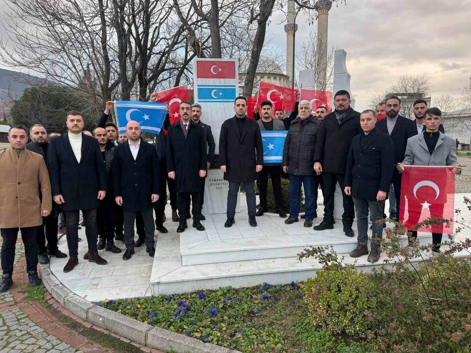 Bursa Ülkü Ocakları’ndan Türkmen Şehitlerine ahde vefa
