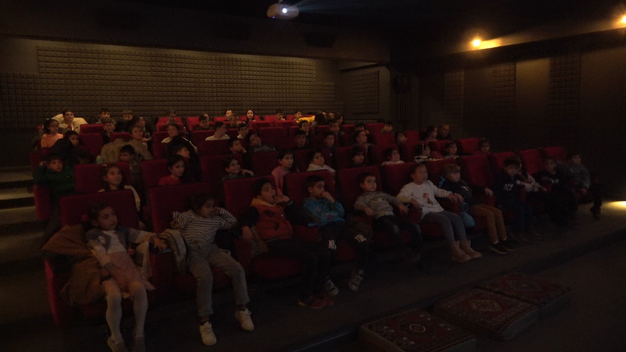 Sorgun’da çocuklar sinema ile tanıştı
