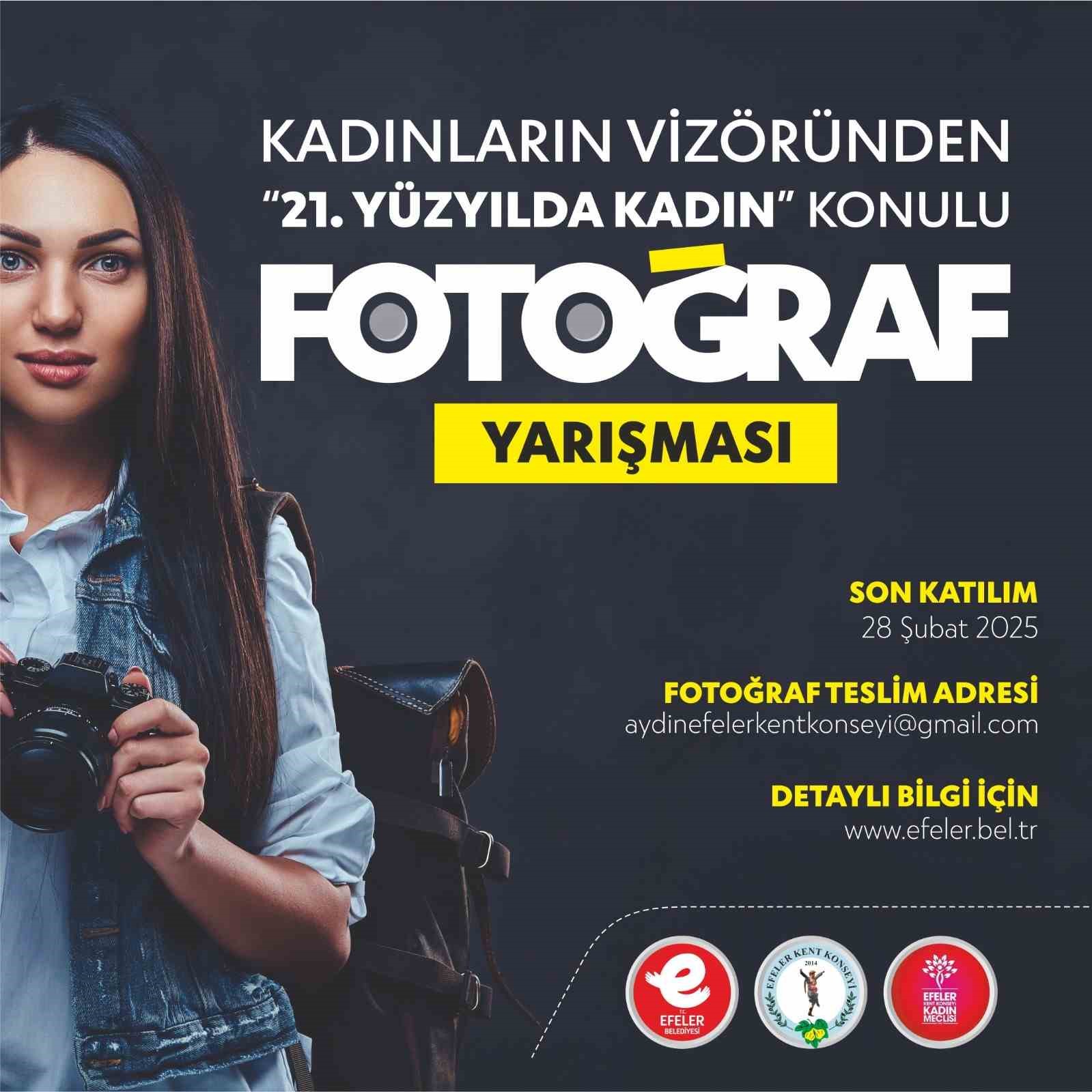 Efeler’den kadın temalı fotoğraf yarışması
