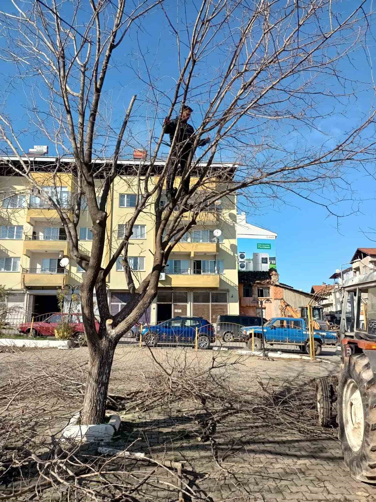 Uçurum Park’ta temizlik çalışmaları sürüyor
