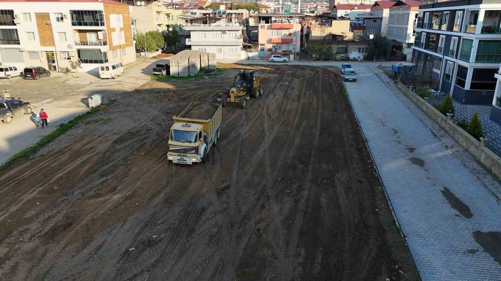 Nazilli Belediyesi, Yeşil Mahalle’ye yeni park kazandırıyor
