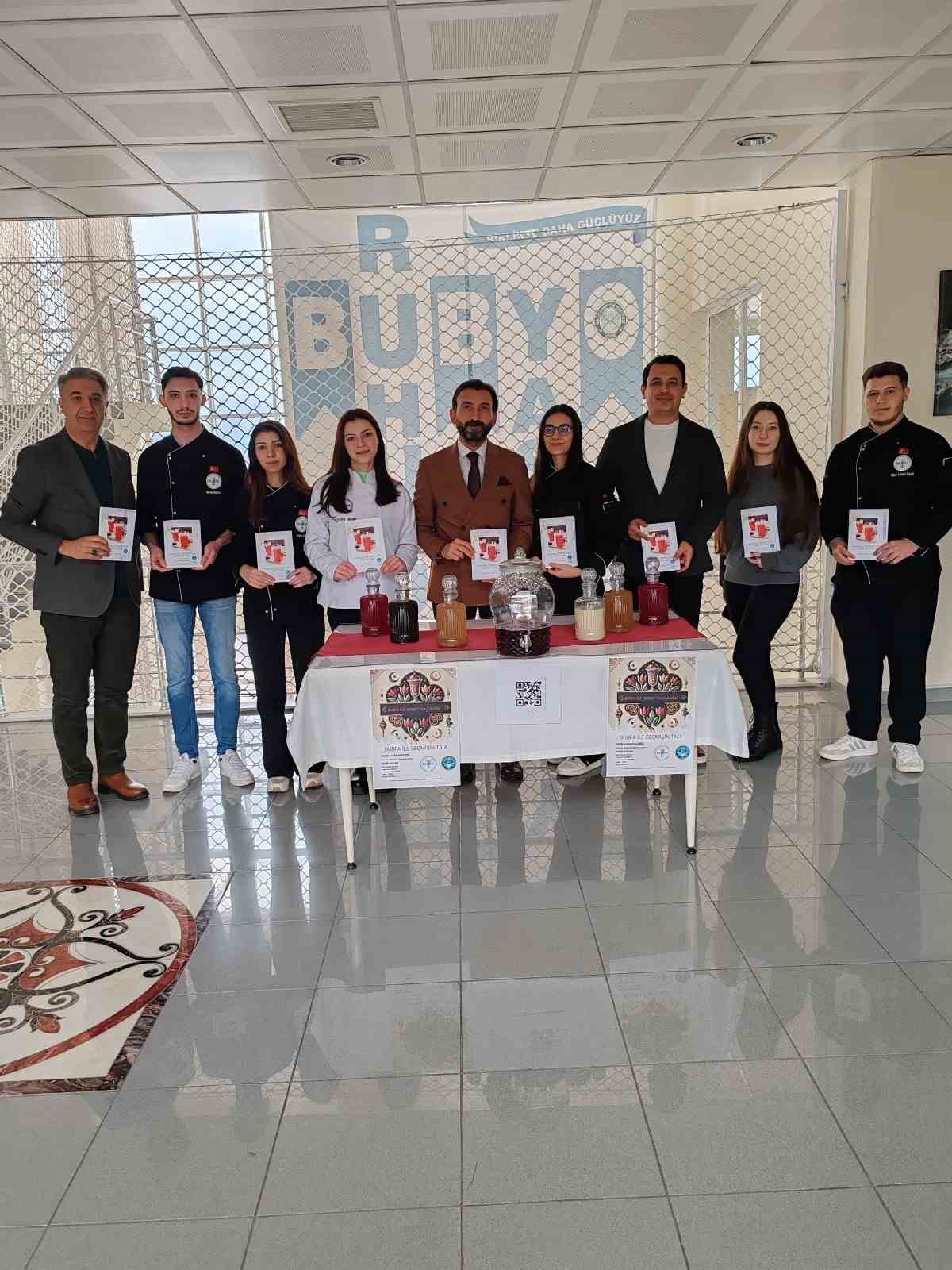 Burhaniye de BUBFA ile Osmanlı Şerbetleri yeniden hayat buluyor
