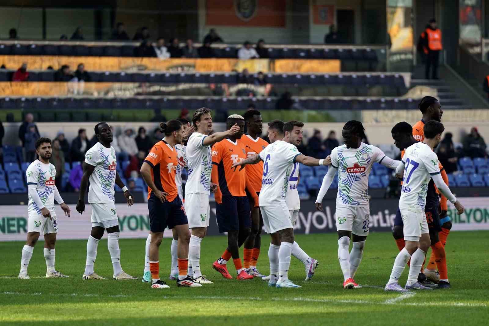 Trendyol Süper Lig: Başakşehir: 2 - Çaykur Rizespor: 0 (Maç sonucu)
