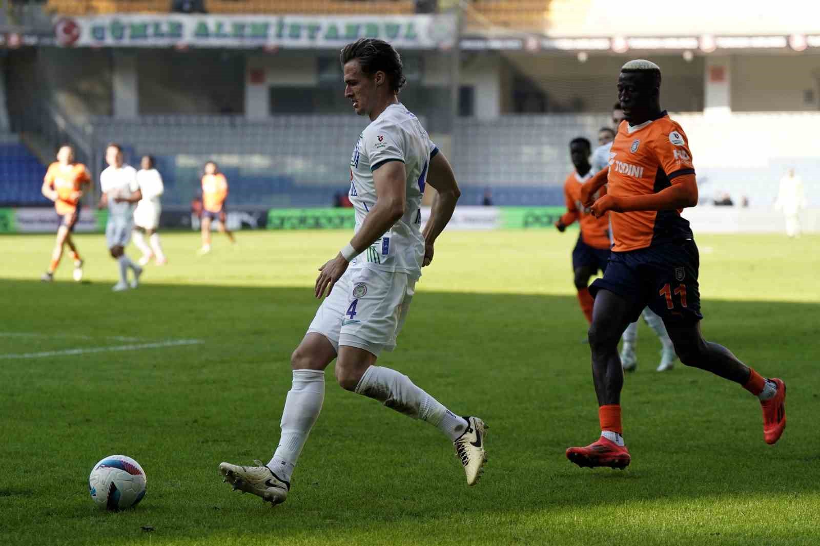 Trendyol Süper Lig: Başakşehir: 2 - Çaykur Rizespor: 0 (Maç sonucu)
