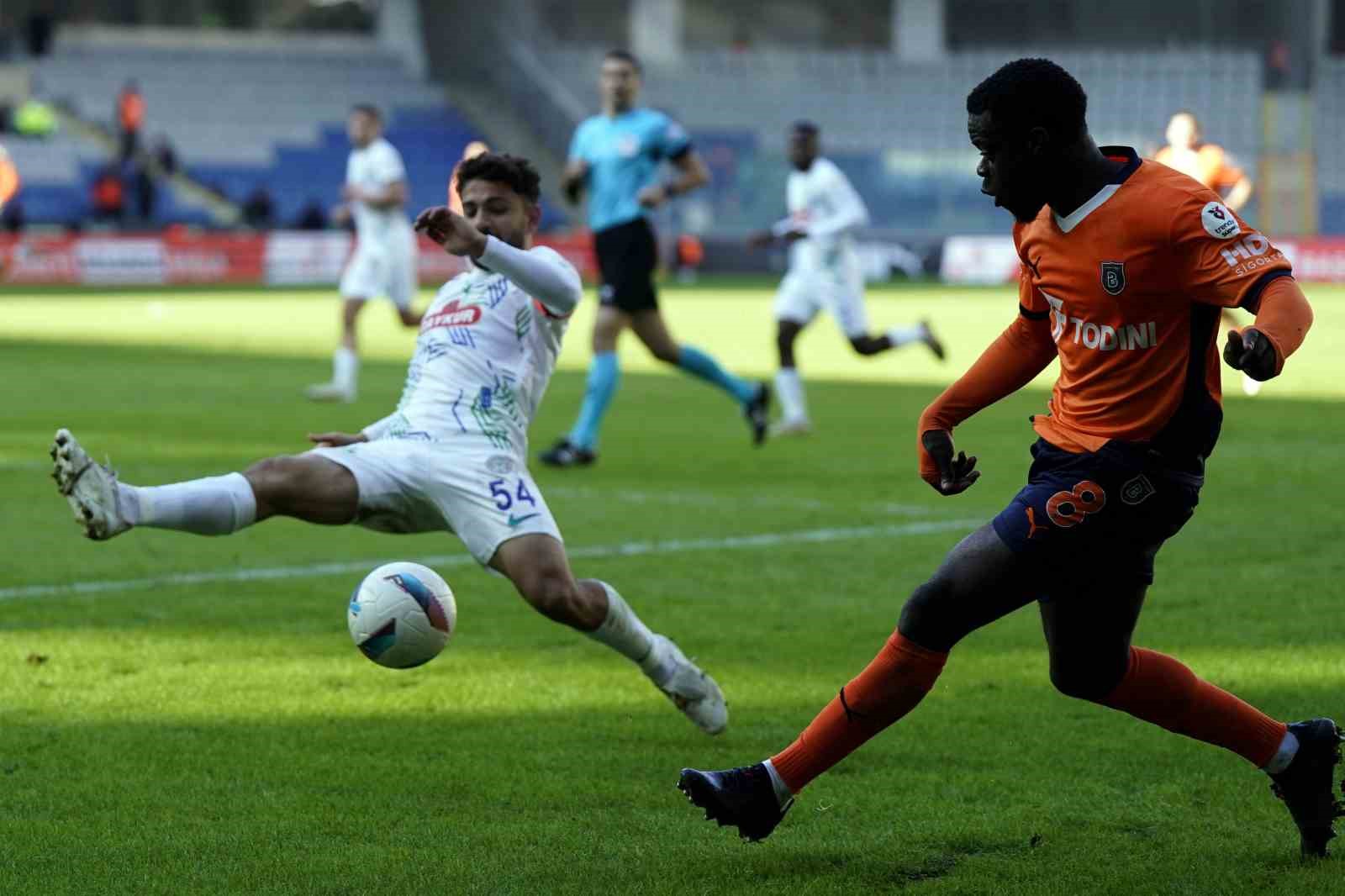 Trendyol Süper Lig: Başakşehir: 2 - Çaykur Rizespor: 0 (Maç sonucu)
