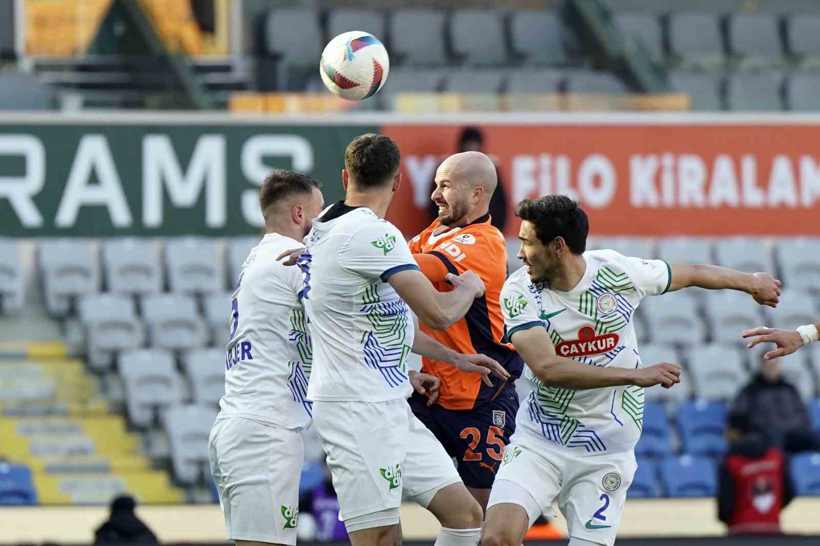 Trendyol Süper Lig: Başakşehir: 2 - Çaykur Rizespor: 0 (Maç sonucu)
