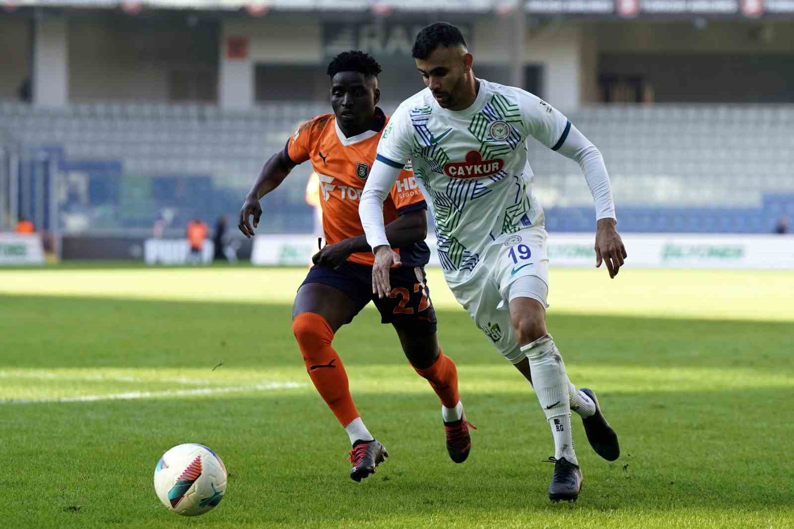 Trendyol Süper Lig: Başakşehir: 2 - Çaykur Rizespor: 0 (Maç sonucu)
