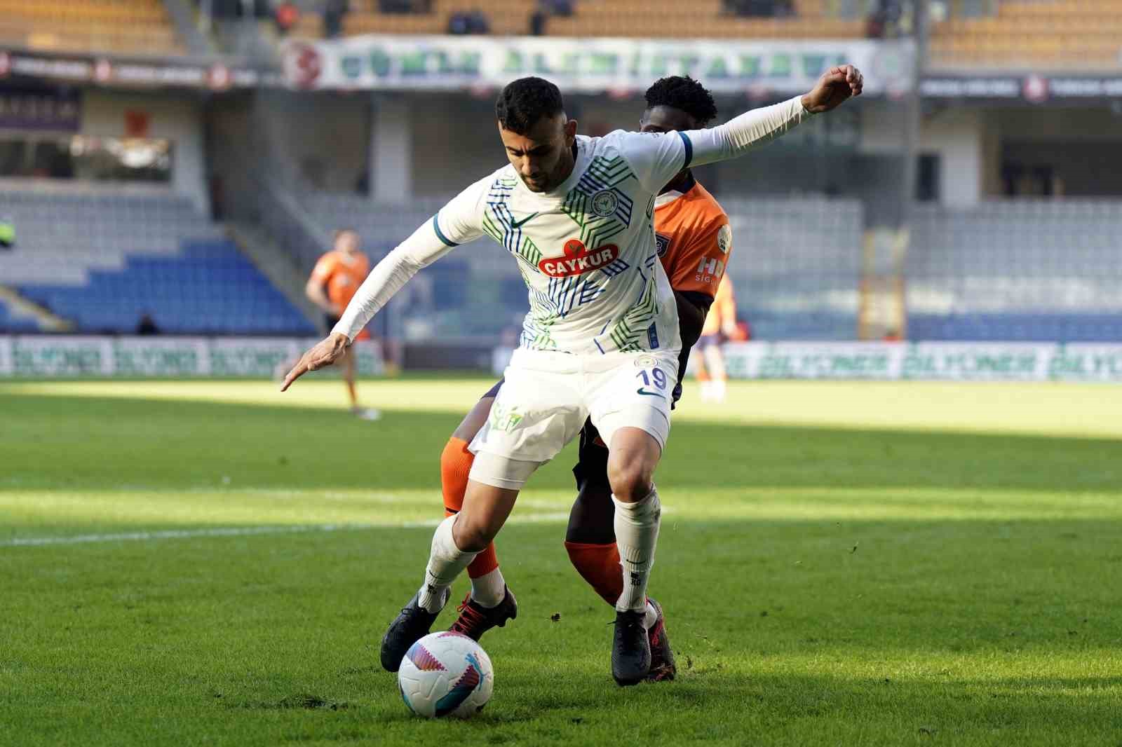 Trendyol Süper Lig: Başakşehir: 2 - Çaykur Rizespor: 0 (Maç sonucu)
