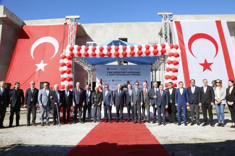 KKTC’de Türkiye’nin desteklediği Yeni Güzelyurt Devlet Hastanesi 4. Etap tamamlama projesi başladı
