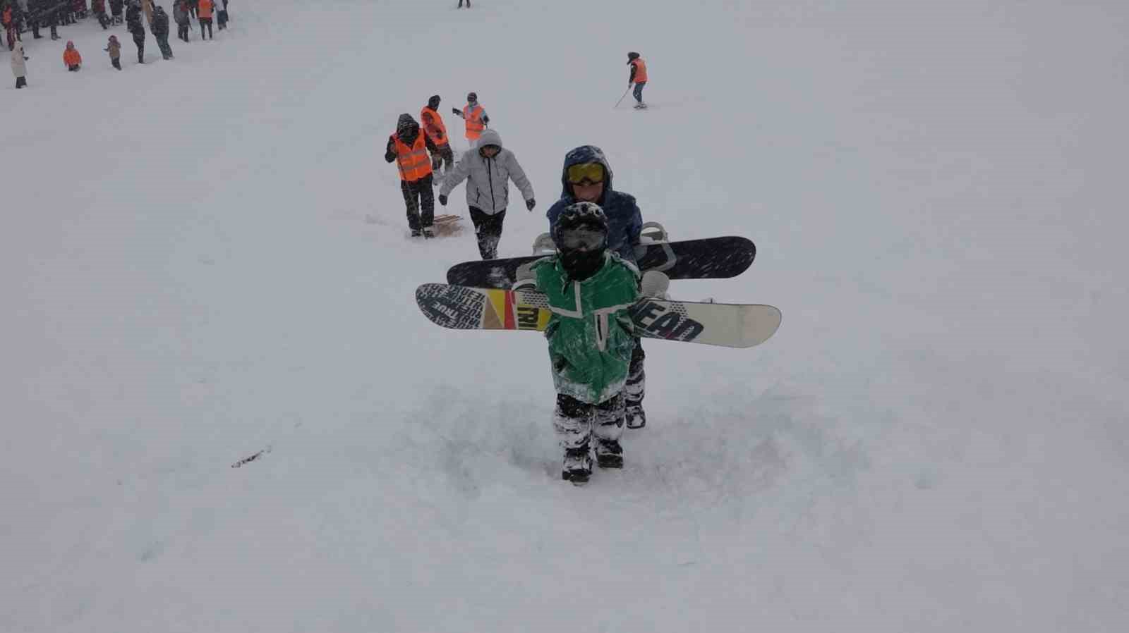 Rizelilerin Snowboard’ı Petranboard nefes kesti
