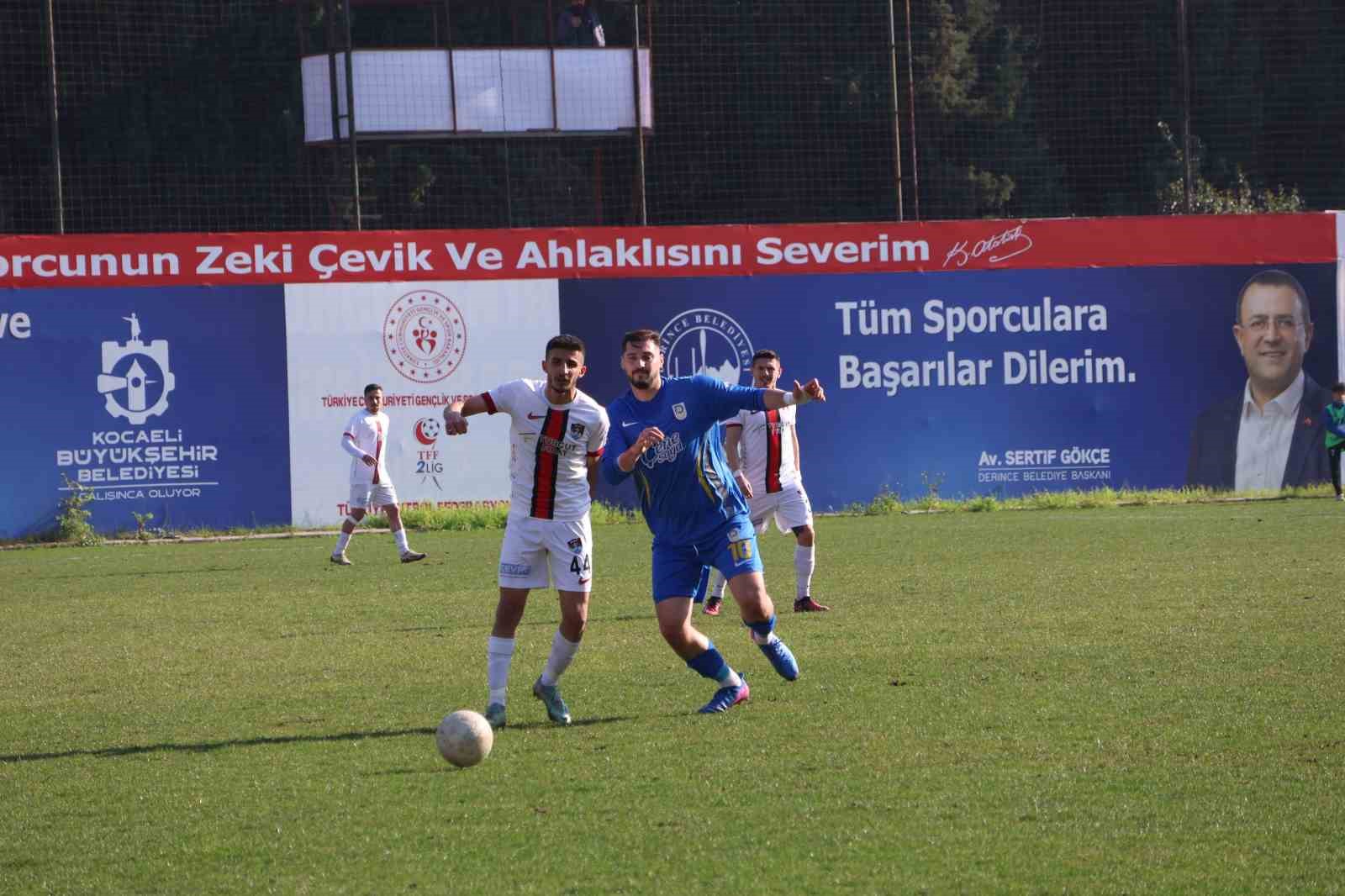 TFF 2. Lig: Belediye Derincespor: 1 - Vanspor FK: 4
