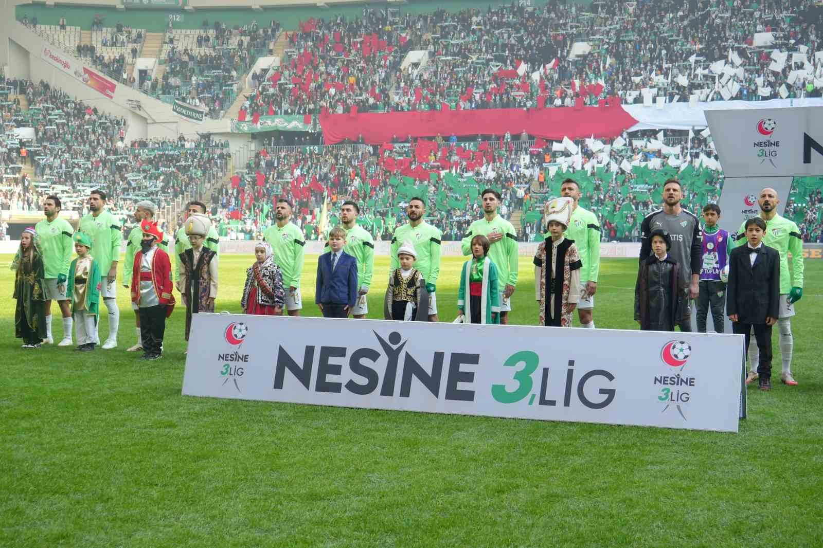 TFF 3. Lig: Bursaspor: 0 - Düzcespor: 0
