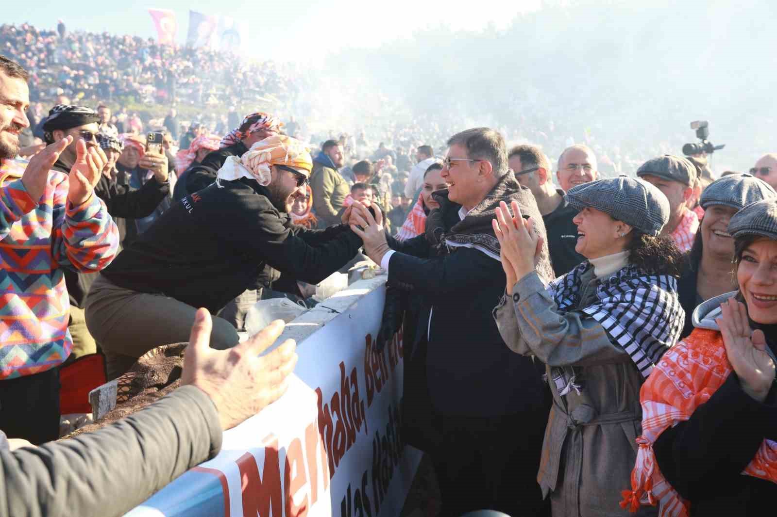 Binlerce güreş sever Pamucak Arena’da buluştu
